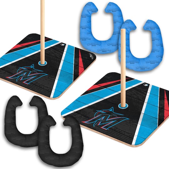 MLB HorseShoe Bags Game By Youthefan in Miami Marlins | 14 lbs | Michaels®